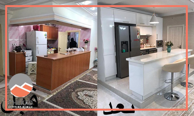 بازسازی خانه با چکاد دیزاین