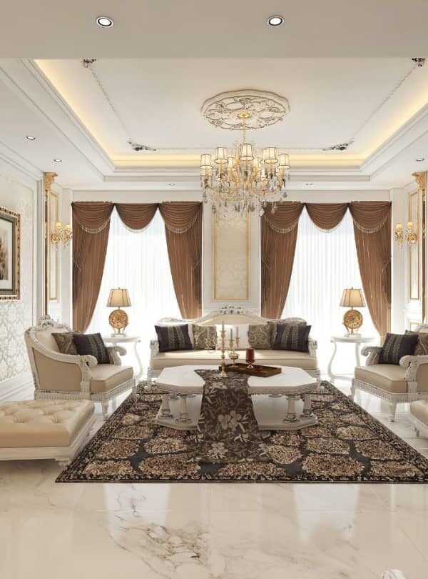 طراحی شیک و کلاسیک منزل مسکونی میدان هروی