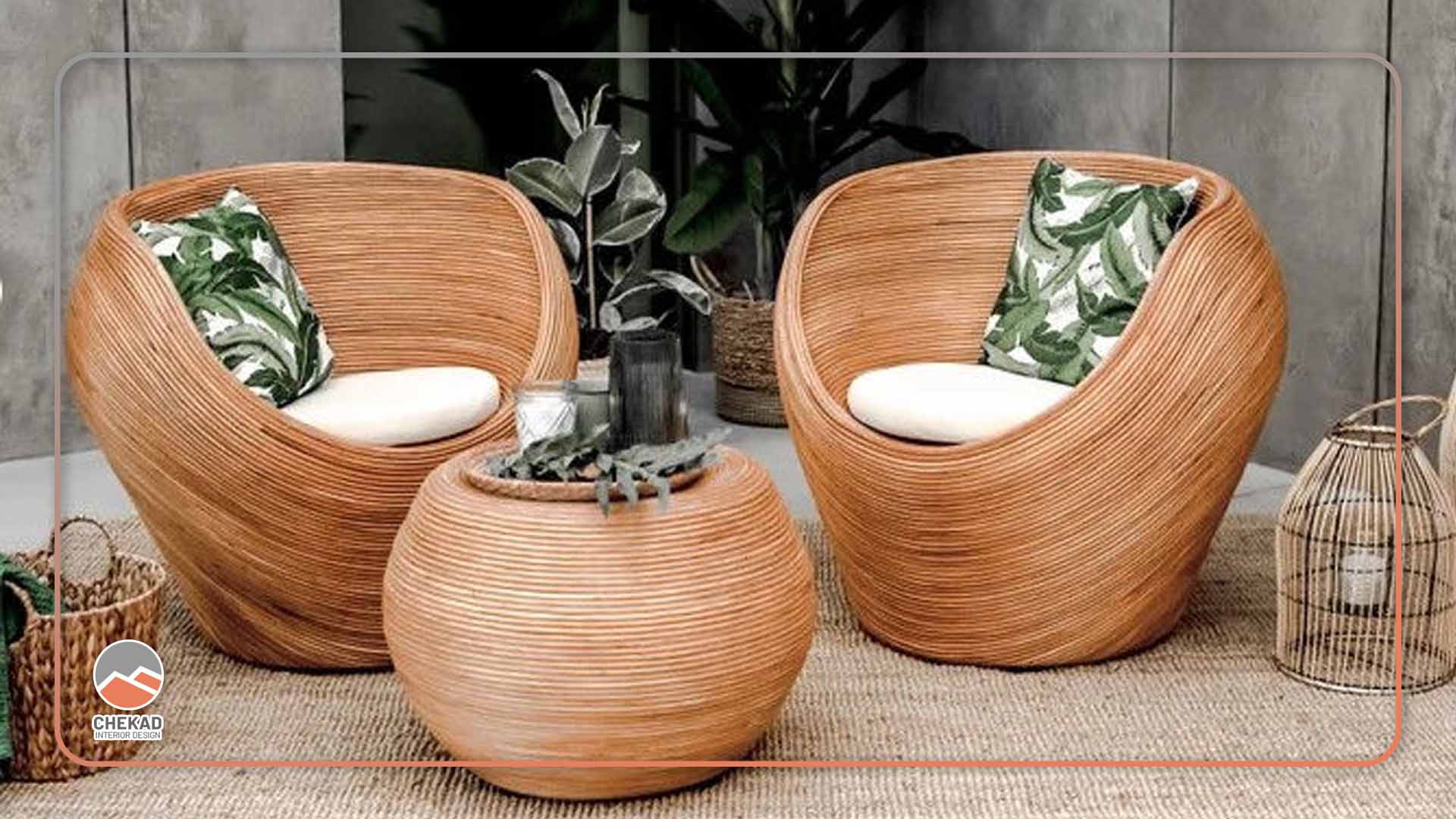 استفاده از مصالح طبیعی در دکوراسیون داخلی
