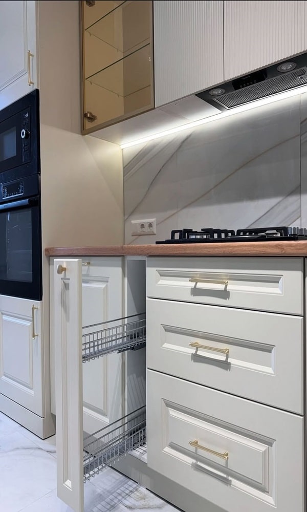 اجرای کابینت آشپزخانه منزل جناب منصوری (2)