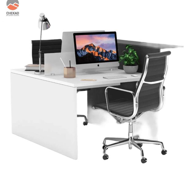 میز کارگروهی دو نفره چکاد دیزاین مدل نوستالژی Ch223