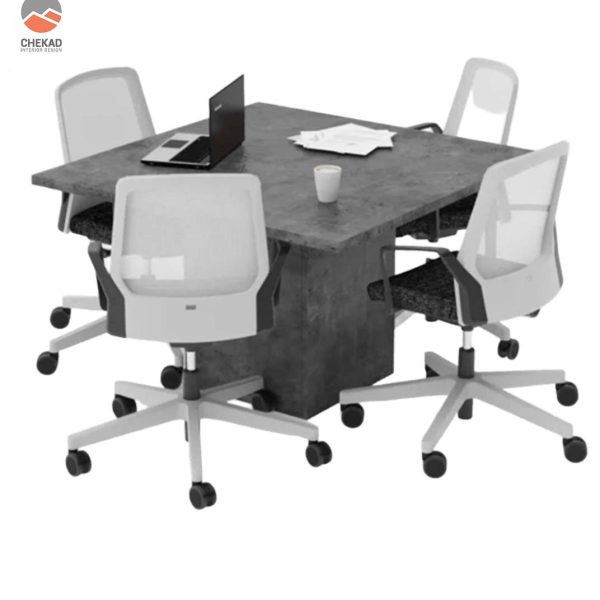میز کنفرانس 4 نفره چکاد دیزاین مدل Ch213