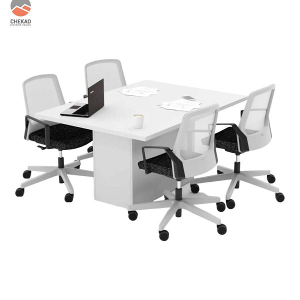 میز کنفرانس چهار نفره چکاد دیزاین مدل نوستالژی Ch220