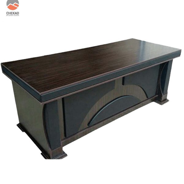 میز مدیریتی چرم رومی کد 139