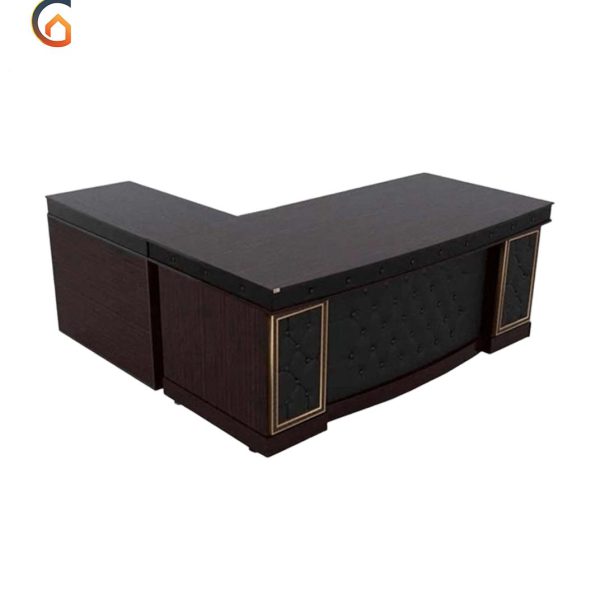 میز مدیریت چرم لمسه ای اطلس